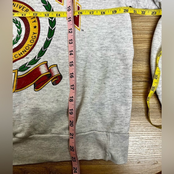 Vintage 90s Iowa State University ISU Sweatshirt Made in USA Science Technology - Picture 7 of 10